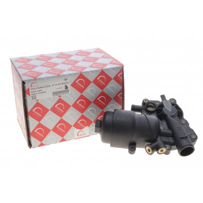 Корпус масляного фільтра (з термостатом) Volkswagen Touareg 2 / Фольксваген Туарег 2 3.0 V6 TDI 2010-2018 RWS3806 ROTWEISS (Туреччина)