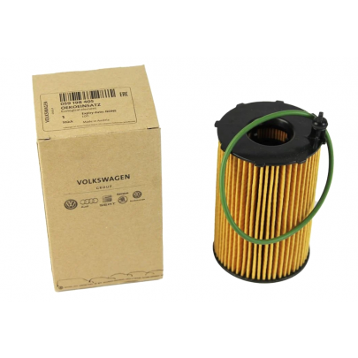 Фильтр масляный (вставка, двигатель: CJMA / CVWA / CRCD / CNRB / CRCA / CJGD / CVVA) Volkswagen Touareg 2 / Фольксваген Туарег 2 3.0 V6 TDI 2010-2018 059198405 VW (Германия)