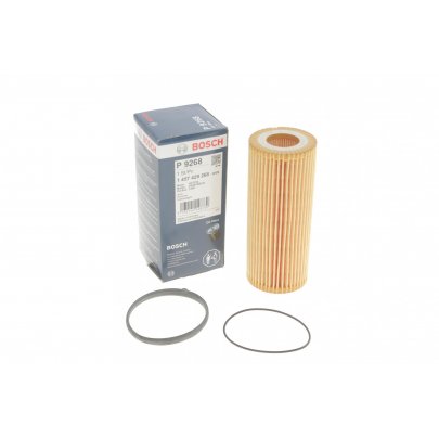 Фильтр масляный (вставка) Volkswagen Touareg 2 / Фольксваген Туарег 2 3.0 V6 TSI Hybrid 2010-2018 1457429268 BOSCH (Германия)