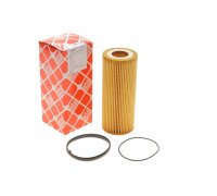 Фильтр масляный (вставка) Volkswagen Touareg 2 / Фольксваген Туарег 2 3.0 V6 TSI Hybrid 2010-2018 38405 FEBI (Германия)