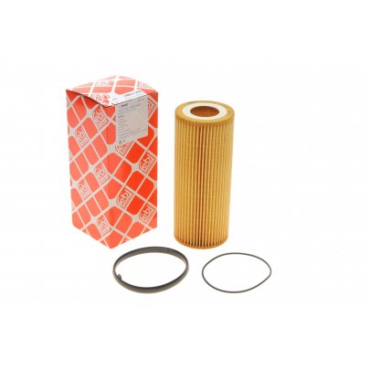 Фильтр масляный (вставка) Volkswagen Touareg 2 / Фольксваген Туарег 2 3.0 V6 TSI Hybrid 2010-2018 38405 FEBI (Германия)