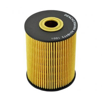 Фильтр масляный (вставка, высота:110мм) Volkswagen Touareg 2 / Фольксваген Туарег 2 3.6 V6 FSI 2010-2018 A210173 DENCKERMANN (Польша)