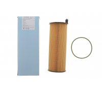 Фильтр масляный (вставка, двигатель: CASD / CASA / CATA) Volkswagen Touareg 2 / Фольксваген Туарег 2 3.0 V6 TDI 2010-2018 ADV182106 BLUE PRINT (Польша)