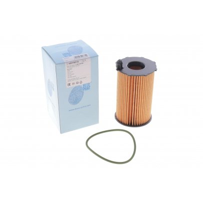 Фильтр масляный (вставка, двигатель: CJMA / CVWA / CRCD / CNRB / CRCA / CJGD / CVVA) Volkswagen Touareg 2 / Фольксваген Туарег 2 3.0 V6 TDI 2010-2018 ADV182116 BLUE PRINT (Польша)