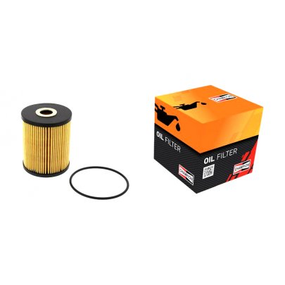 Фильтр масляный (вставка, высота:110мм) Volkswagen Touareg 2 / Фольксваген Туарег 2 3.6 V6 FSI 2010-2018 COF100515E CHAMPION (США)