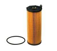 Фильтр масляный (вставка, двигатель: CASD / CASA / CATA) Volkswagen Touareg 2 / Фольксваген Туарег 2 3.0 V6 TDI 2010-2018 ELH4389 MECAFILTER (Франция)