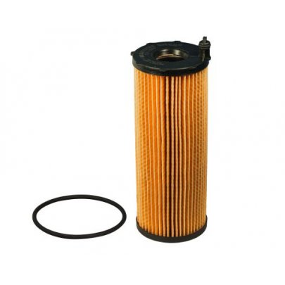 Фильтр масляный (вставка, двигатель: CASD / CASA / CATA) Volkswagen Touareg 2 / Фольксваген Туарег 2 3.0 V6 TDI 2010-2018 ELH4389 MECAFILTER (Франция)