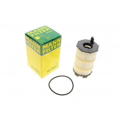 Фільтр масляний (вставка) Volkswagen Touareg 2 / Фольксваген Туарег 2 4.2 V8 FSI 2010-2018 HU7005X MANN-FILTER (Німеччина)
