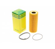 Фильтр масляный (вставка) Volkswagen Touareg 2 / Фольксваген Туарег 2 3.0 V6 TSI Hybrid 2010-2018 HU7029Z MANN-FILTER (Германия)