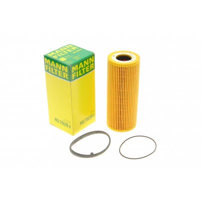Фильтр масляный (вставка) Volkswagen Touareg 2 / Фольксваген Туарег 2 3.0 V6 TSI Hybrid 2010-2018 HU7029Z MANN-FILTER (Германия)