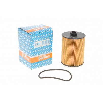Фильтр масляный (вставка, высота:119мм) Volkswagen Touareg 2 / Фольксваген Туарег 2 3.6 V6 FSI 2010-2018 L1071 PURFLUX (Франция)