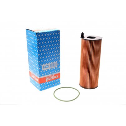 Фильтр масляный (вставка, двигатель: CASD / CASA / CATA) Volkswagen Touareg 2 / Фольксваген Туарег 2 3.0 V6 TDI 2010-2018 L403 PURFLUX (Франция)