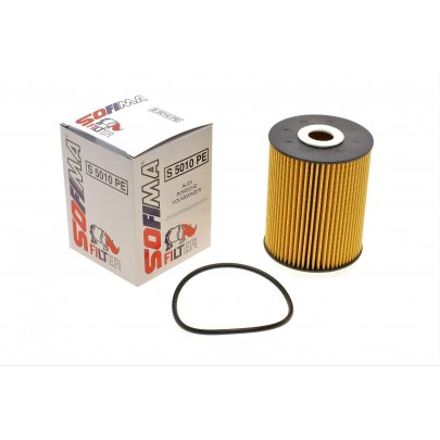Фильтр масляный (вставка, высота:110мм) Volkswagen Touareg 2 / Фольксваген Туарег 2 3.6 V6 FSI 2010-2018 S5010PE SOFIMA (Испания)