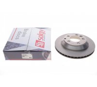 Тормозной диск задний (330х28мм) Volkswagen Touareg 2 / Фольксваген Туарег 2 2010-2018 208135 SOLGY (Испания)