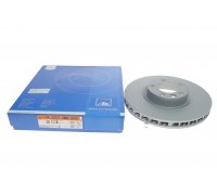 Гальмівний диск передній лівий (360х36мм) Volkswagen Touareg 2 / Фольксваген Туарег 2 2010-2018 24.0136-0123.1 ATE (Німеччина)