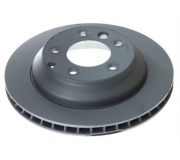 Гальмівний диск задній (330х28мм) Volkswagen Touareg 2 / Фольксваген Туарег 2 2010-2018 CD7580V BREMSI (Італія)