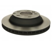 Гальмівний диск задній (330х28мм) Volkswagen Touareg 2 / Фольксваген Туарег 2 2010-2018 DF4487S TRW (Німеччина)