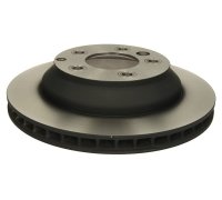 Тормозной диск задний (330х28мм) Volkswagen Touareg 2 / Фольксваген Туарег 2 2010-2018 DF4487S TRW (Германия)