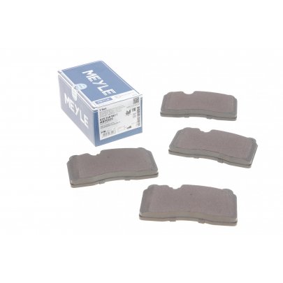 Гальмівні колодки передні (з датчиком, 132x77.3x16) Volkswagen Touareg 2 / Фольксваген Туарег 2 2010-2018 0252409817 MEYLE (Німеччина)