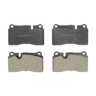 Гальмівні колодки передні (з датчиком, 132x77.3x16) Volkswagen Touareg 2 / Фольксваген Туарег 2 2010-2018 05P1376 LPR (Італія)