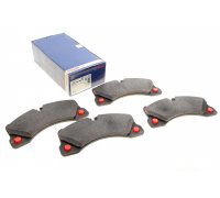 Гальмівні колодки передні (з датчиком, 210x95x16) Volkswagen Touareg 2 / Фольксваген Туарег 2 2010-2018 0986494206 BOSCH (Німеччина)