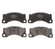 Тормозные колодки передние (с датчиком, 210x95x16) Volkswagen Touareg 2 / Фольксваген Туарег 2 2010-2018 0986494787 BOSCH (Германия)