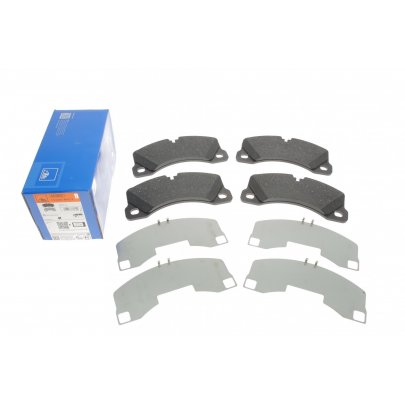 Тормозные колодки передние (с датчиком, 210x95x16) Volkswagen Touareg 2 / Фольксваген Туарег 2 2010-2018 13.0460-4852.2 ATE (Германия)