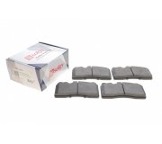 Гальмівні колодки передні (132x77.3x16) Volkswagen Touareg 2 / Фольксваген Туарег 2 2010-2018 209204 SOLGY (Іспанія)