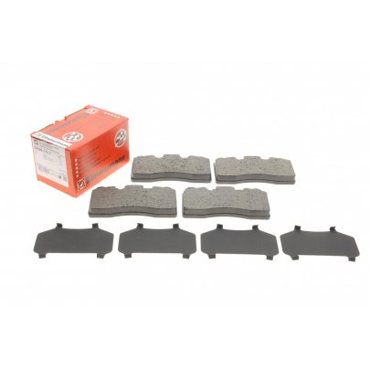 Тормозные колодки передние (132x77.3x16) Volkswagen Touareg 2 / Фольксваген Туарег 2 2010-2018 24098.170.1 ZIMMERMANN (Германия)