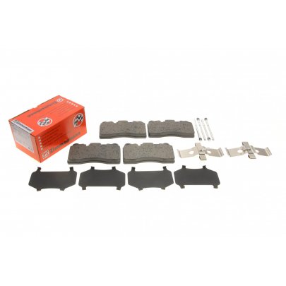 Тормозные колодки передние (132x77.3x16) Volkswagen Touareg 2 / Фольксваген Туарег 2 2010-2018 24098.170.3 ZIMMERMANN (Германия)