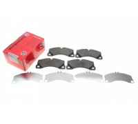 Тормозные колодки передние (210x95x16) Volkswagen Touareg 2 / Фольксваген Туарег 2 2010-2018 24553.160.1 ZIMMERMANN (Германия)