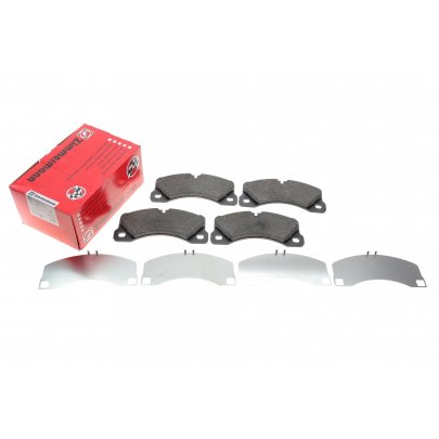 Тормозные колодки передние (210x95x16) Volkswagen Touareg 2 / Фольксваген Туарег 2 2010-2018 24553.160.1 ZIMMERMANN (Германия)