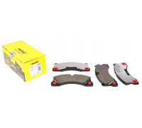 Гальмівні колодки передні (з датчиком, 210x95x16) Volkswagen Touareg 2 / Фольксваген Туарег 2 2010-2018 2455301 TEXTAR (Німеччина)