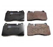 Гальмівні колодки передні (132x77.3x16) Volkswagen Touareg 2 / Фольксваген Туарег 2 2010-2018 573296 CHAMPION (США)