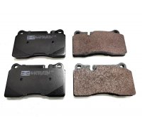 Тормозные колодки передние (132x77.3x16) Volkswagen Touareg 2 / Фольксваген Туарег 2 2010-2018 573296 CHAMPION (США)