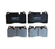 Гальмівні колодки передні (132x77.3x16) Volkswagen Touareg 2 / Фольксваген Туарег 2 2010-2018 66980008101 VIKA (Тайвань)