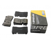 Гальмівні колодки передні (132x77.3x16) Volkswagen Touareg 2 / Фольксваген Туарег 2 2010-2018 BP3289 BREMSI (Італія)