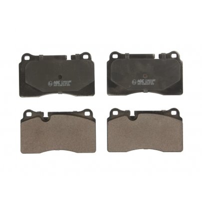 Тормозные колодки передние (с датчиком, 132x77.3x16) Volkswagen Touareg 2 / Фольксваген Туарег 2 2010-2018 C1W061ABE ABE (Польша)