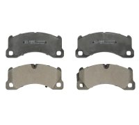 Тормозные колодки передние (с датчиком, 210x95x16) Volkswagen Touareg 2 / Фольксваген Туарег 2 2010-2018 C1W066ABE ABE (Польша)