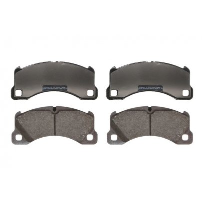 Тормозные колодки передние (с датчиком, 210x95x16) Volkswagen Touareg 2 / Фольксваген Туарег 2 2010-2018 FDB5417 FERODO (Великобритания)