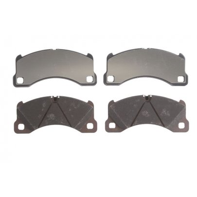 Гальмівні колодки передні (з датчиком, 210x95x16) Volkswagen Touareg 2 / Фольксваген Туарег 2 2010-2018 GDB1969 TRW (Німеччина)