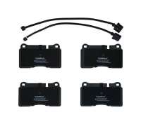 Тормозные колодки передние (132x77.3x16) Volkswagen Touareg 2 / Фольксваген Туарег 2 2010-2018 JQ101215 KAMOKA (Польша)