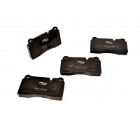 Гальмівні колодки передні (з датчиком, 132x77.3x16) Volkswagen Touareg 2 / Фольксваген Туарег 2 2010-2018 LP2012 DELPHI (США)