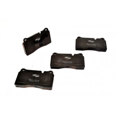 Гальмівні колодки передні (з датчиком, 132x77.3x16) Volkswagen Touareg 2 / Фольксваген Туарег 2 2010-2018 LP2012 DELPHI (США)