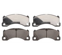 Гальмівні колодки передні (з датчиком, 210x95x16) Volkswagen Touareg 2 / Фольксваген Туарег 2 2010-2018 P65021 BREMBO (Італія)