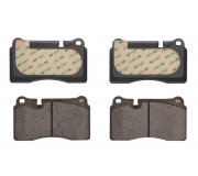 Гальмівні колодки передні (132x77.3x16) Volkswagen Touareg 2 / Фольксваген Туарег 2 2010-2018 P85116 BREMBO (Італія)