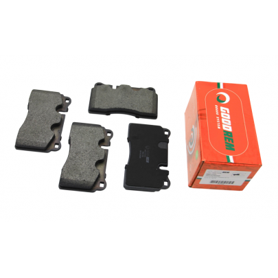 Тормозные колодки передние (132x77.3x16) Volkswagen Touareg 2 / Фольксваген Туарег 2 2010-2018 RM1250 GOODREM (Венгрия)