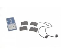 Тормозные колодки задние (87x70x17) Volkswagen Touareg 2 / Фольксваген Туарег 2 2010-2018 0252409717 MEYLE (Германия)