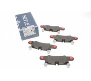 Гальмівні колодки задні (186x76x17) Volkswagen Touareg 2 / Фольксваген Туарег 2 2010-2018 0252472116 MEYLE (Німеччина)