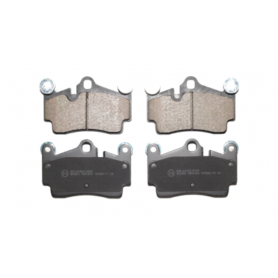 Тормозные колодки задние (112x73x16) Volkswagen Touareg 2 / Фольксваген Туарег 2 2010-2018 05P1362 LPR (Италия)